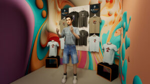 Desain Studio Live tampak samping kanan