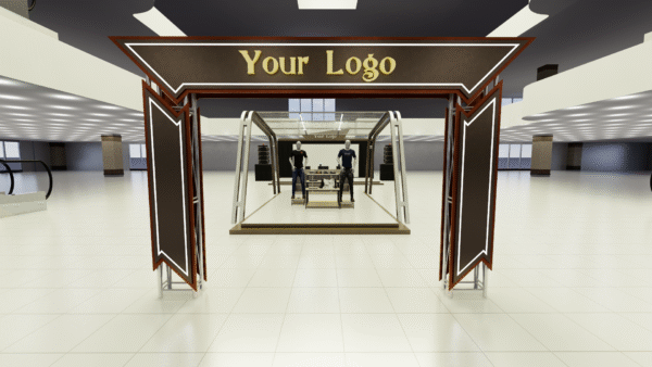 desain booth pameran